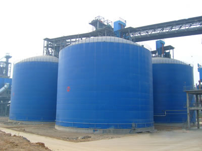 白沙水泥钢板库改造