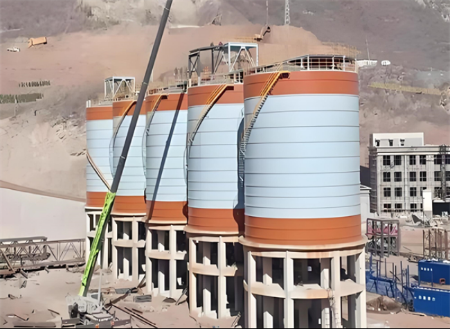 白沙高架钢板仓